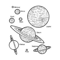 Раскраска: планета (природа) #157602 - Бесплатные раскраски для печати
