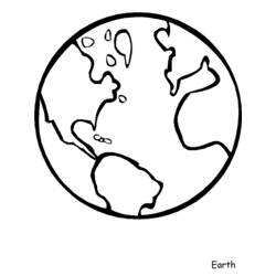 Раскраска: планета (природа) #157784 - Бесплатные раскраски для печати