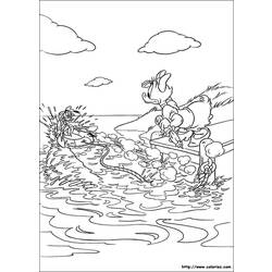 Раскраска: река (природа) #159314 - Бесплатные раскраски для печати