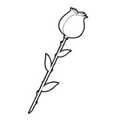 Раскраска: розы (природа) #161951 - Бесплатные раскраски для печати