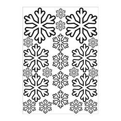 Раскраска: снежинка (природа) #160486 - Бесплатные раскраски для печати