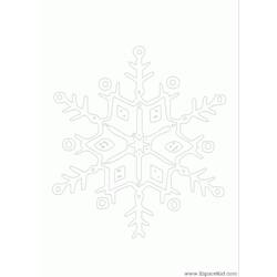 Раскраска: снежинка (природа) #160491 - Бесплатные раскраски для печати