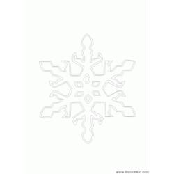 Раскраска: снежинка (природа) #160504 - Бесплатные раскраски для печати