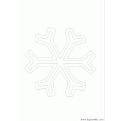 Раскраска: снежинка (природа) #160537 - Бесплатные раскраски для печати