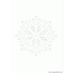 Раскраска: снежинка (природа) #160625 - Бесплатные раскраски для печати