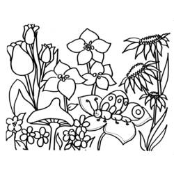 Раскраска: Весенний сезон (природа) #164761 - Бесплатные раскраски для печати