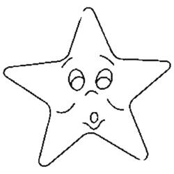 Раскраска: звезда (природа) #155891 - Бесплатные раскраски для печати