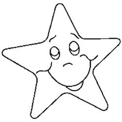 Раскраска: звезда (природа) #155898 - Бесплатные раскраски для печати