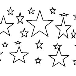 Раскраска: звезда (природа) #155905 - Бесплатные раскраски для печати