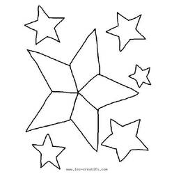 Раскраска: звезда (природа) #155934 - Бесплатные раскраски для печати