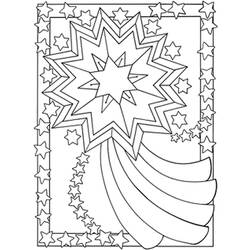 Раскраска: звезда (природа) #155959 - Бесплатные раскраски для печати