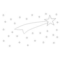 Раскраска: звезда (природа) #156028 - Бесплатные раскраски для печати