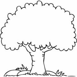 Раскраска: дерево (природа) #154682 - Бесплатные раскраски для печати