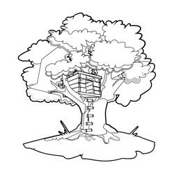 Раскраска: дерево (природа) #154689 - Бесплатные раскраски для печати