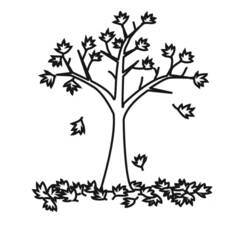 Раскраска: дерево (природа) #154696 - Бесплатные раскраски для печати