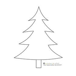 Раскраска: Новогодняя елка (объекты) #167489 - Бесплатные раскраски для печати