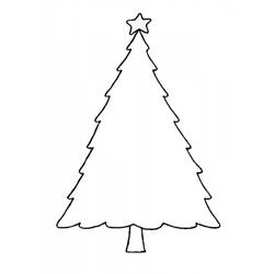 Раскраска: Новогодняя елка (объекты) #167494 - Бесплатные раскраски для печати