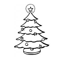 Раскраска: Новогодняя елка (объекты) #167529 - Бесплатные раскраски для печати
