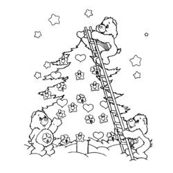 Раскраска: Новогодняя елка (объекты) #167578 - Бесплатные раскраски для печати