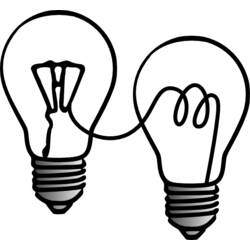 Раскраска: Лампочка (объекты) #119403 - Бесплатные раскраски для печати