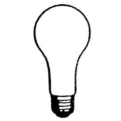 Раскраска: Лампочка (объекты) #119470 - Бесплатные раскраски для печати