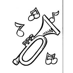 Раскраска: Музыкальные инструменты (объекты) #167116 - Бесплатные раскраски для печати