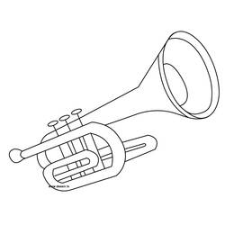 Раскраска: Музыкальные инструменты (объекты) #167168 - Бесплатные раскраски для печати