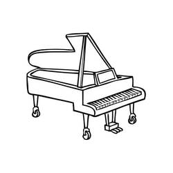 Раскраска: Музыкальные инструменты (объекты) #167175 - Бесплатные раскраски для печати