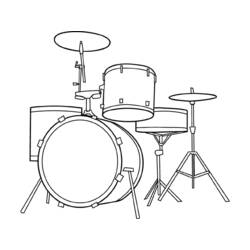 Раскраска: Музыкальные инструменты (объекты) #167266 - Бесплатные раскраски для печати