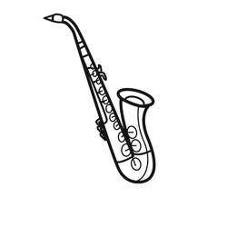 Раскраска: Музыкальные инструменты (объекты) #167315 - Бесплатные раскраски для печати