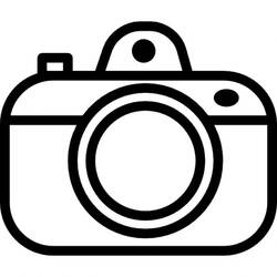 Раскраска: камера (объекты) #119722 - Бесплатные раскраски для печати