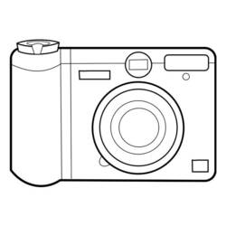 Раскраска: камера (объекты) #119760 - Бесплатные раскраски для печати