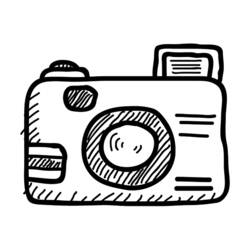 Раскраска: камера (объекты) #119825 - Бесплатные раскраски для печати