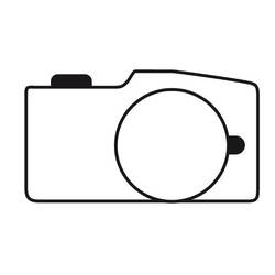 Раскраска: камера (объекты) #119898 - Бесплатные раскраски для печати