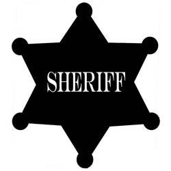 Раскраска: Звезда Шерифа (объекты) #118667 - Бесплатные раскраски для печати