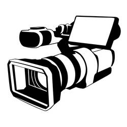 Раскраска: Видеокамера (объекты) #120129 - Бесплатные раскраски для печати