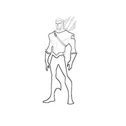 Раскраска: Аквамэн (Супер герой) #85059 - Бесплатные раскраски для печати