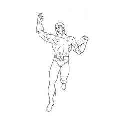 Раскраска: Аквамэн (Супер герой) #85111 - Бесплатные раскраски для печати
