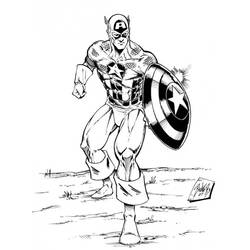 Раскраска: Мстители (Супер герой) #74049 - Бесплатные раскраски для печати