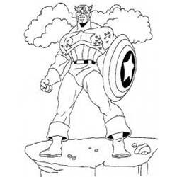 Раскраска: Мстители (Супер герой) #74165 - Бесплатные раскраски для печати