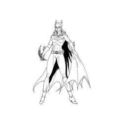 Раскраска: Batgirl (Супер герой) #77730 - Бесплатные раскраски для печати