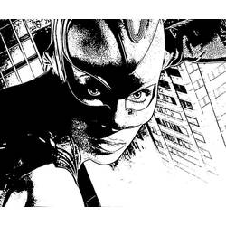 Раскраска: Catwoman (Супер герой) #78108 - Бесплатные раскраски для печати
