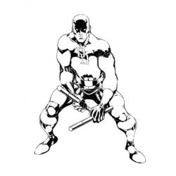 Раскраска: смельчак (Супер герой) #78207 - Бесплатные раскраски для печати