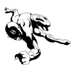 Раскраска: смельчак (Супер герой) #78210 - Бесплатные раскраски для печати
