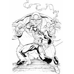Раскраска: смельчак (Супер герой) #78235 - Бесплатные раскраски для печати