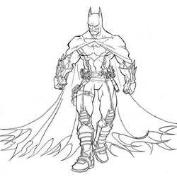 Раскраска: Super Heroes DC Comics (Супер герой) #80132 - Бесплатные раскраски для печати
