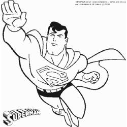Раскраска: Super Heroes DC Comics (Супер герой) #80140 - Бесплатные раскраски для печати