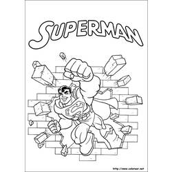 Раскраска: Super Heroes DC Comics (Супер герой) #80151 - Бесплатные раскраски для печати