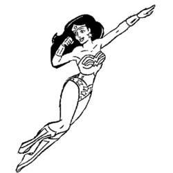 Раскраска: Super Heroes DC Comics (Супер герой) #80174 - Бесплатные раскраски для печати
