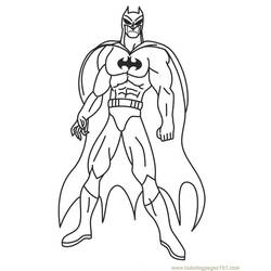 Раскраска: Super Heroes DC Comics (Супер герой) #80198 - Бесплатные раскраски для печати